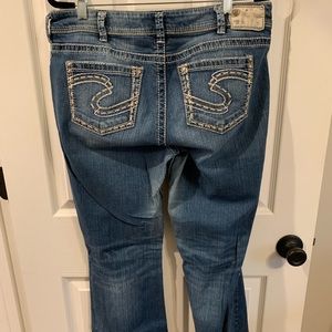 Silver Suki Jeans